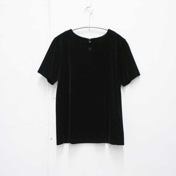 COURREGES velvet top