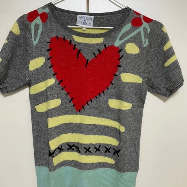 ANTONI & ALISON 견&케시미어니트 S