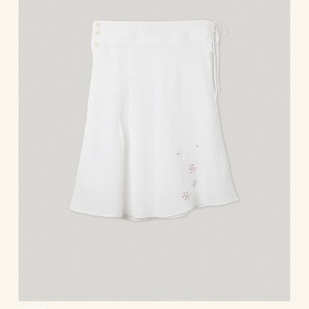 새상품스무드무드Arabella Embroidery Skirt아라벨라스커트