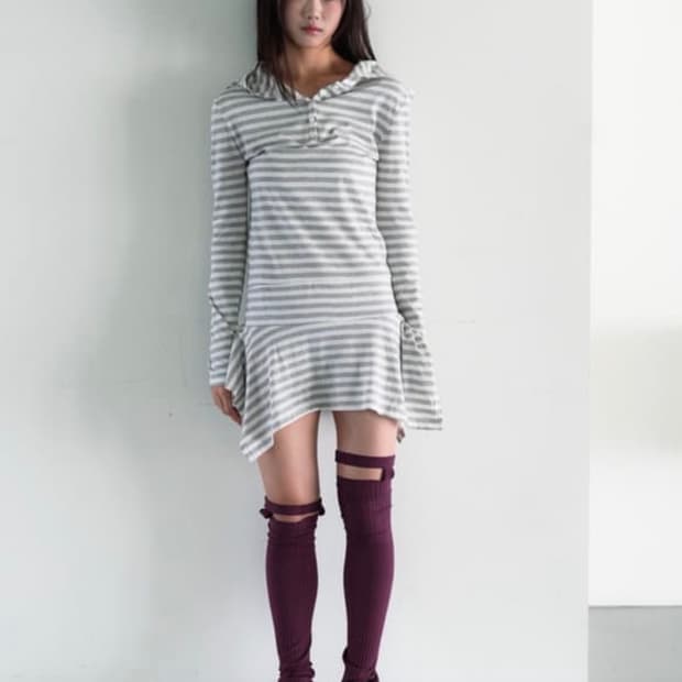 인앤양인하모니 후디 드레스 