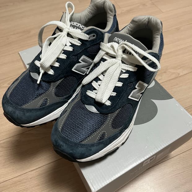 뉴발란스 993 네이비 260 5회착