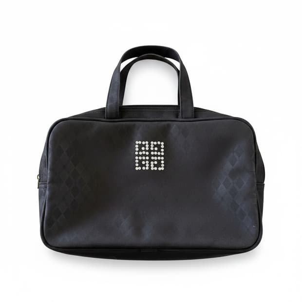 지방시 블랙 로고 파우치 가방