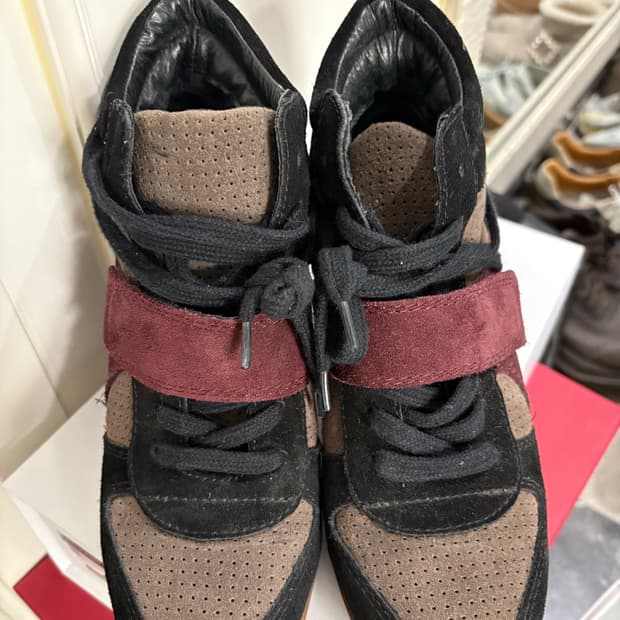 Ash 투컬러 스니커즈 웨지힐