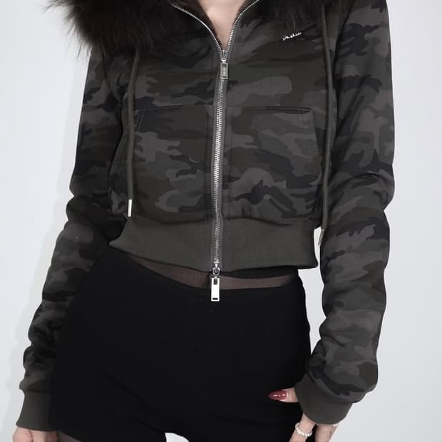 페일제이드 Camo Wolf Joe Hoodie - Dark