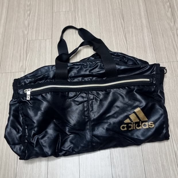 아디다스 블랙 토트백