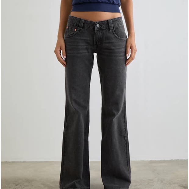 Motel rocks low rise jeans 모텔락스 로우라이즈 바지