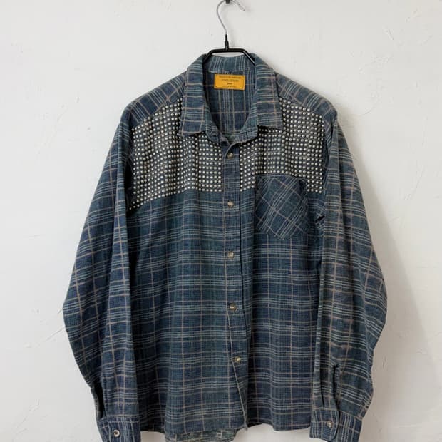 빈티지 스터드 커스텀 셔츠 (MADE IN USA)