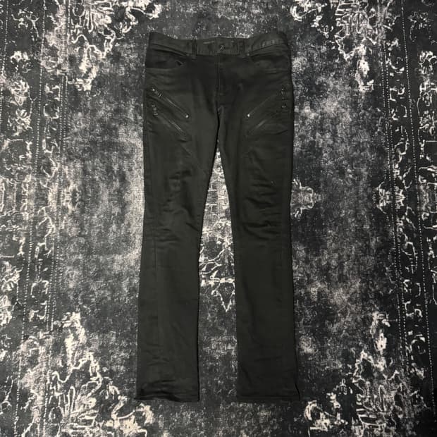 Schlussel Black biker jeans