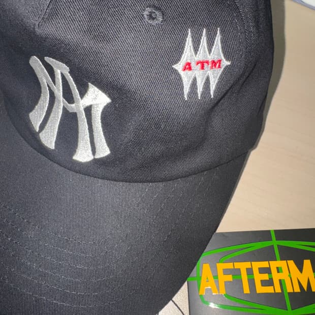 애프터매스 ATM 로고 볼캡