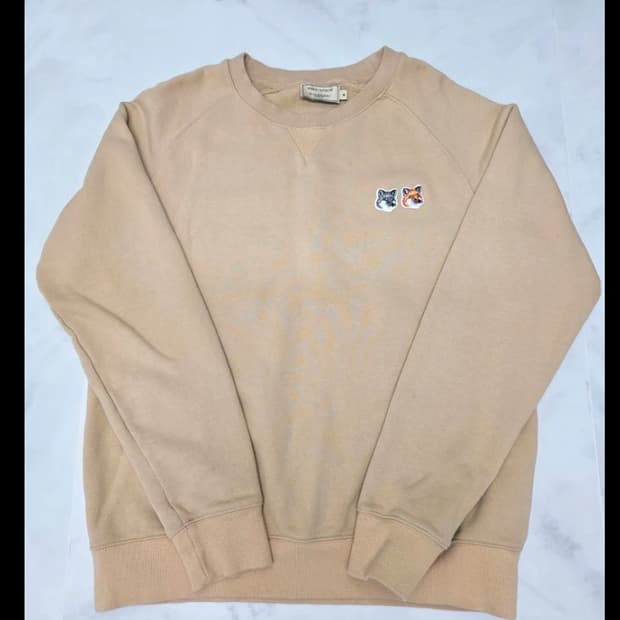 정품 메종키츠네 더블 폭스 맨투맨95