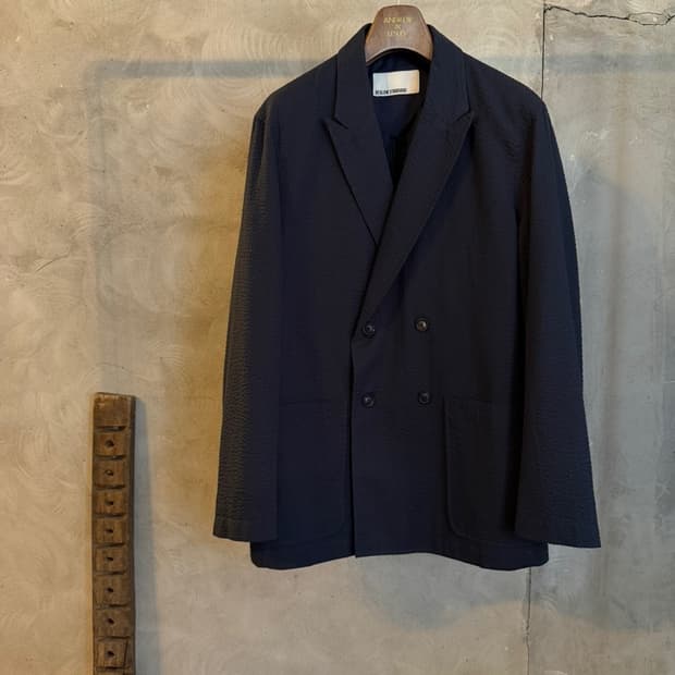 비슬로우 더블 브레스티드 자켓 100