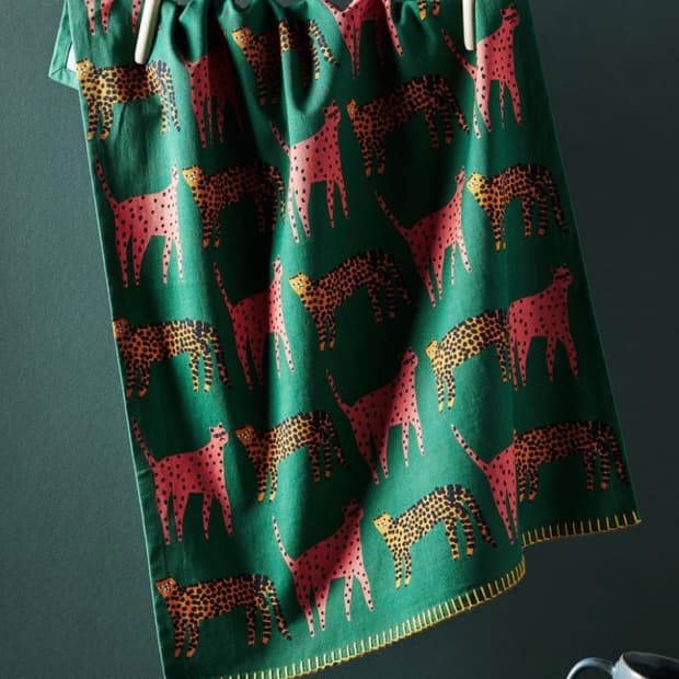 (새상품) 치타 디시 타월