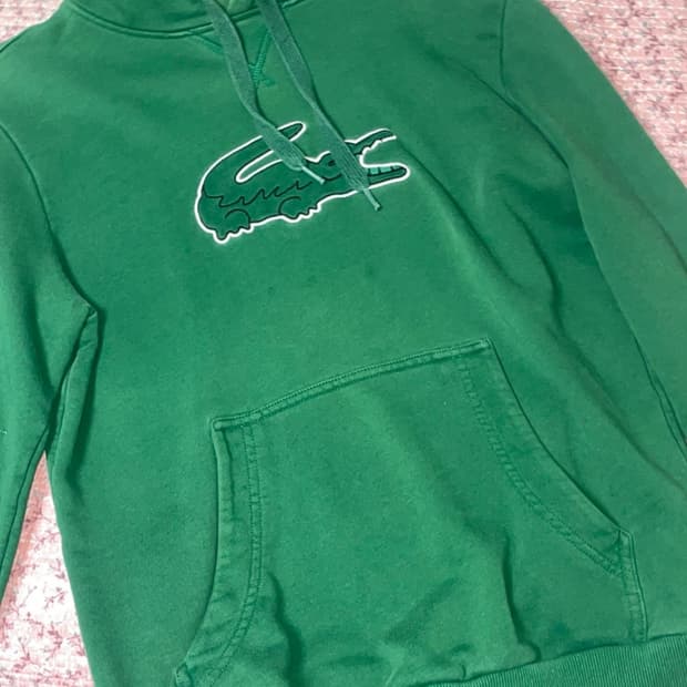 라코스테 후드티