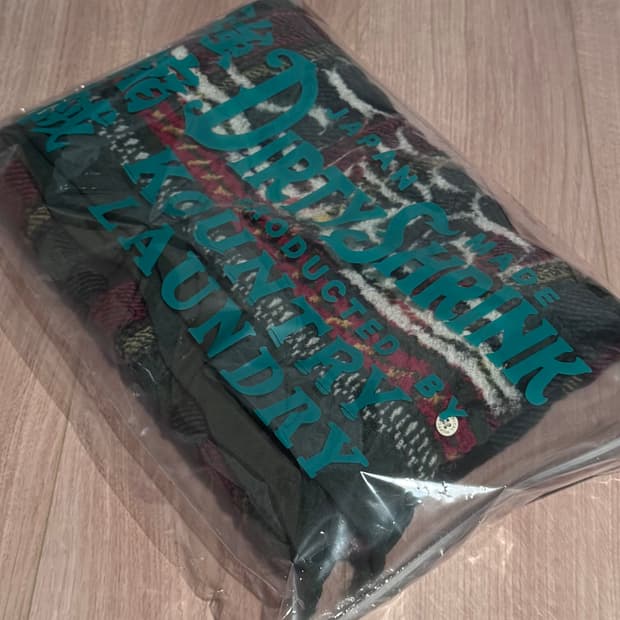 캐피탈 타탄체크 아이누 머플러