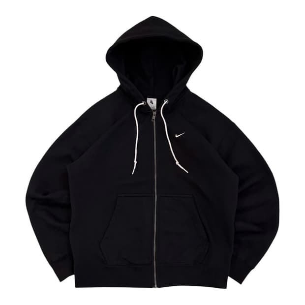 나이키 NRG 솔로 스우시 후드집업 블랙