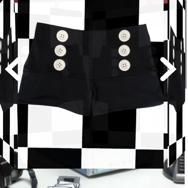 Omighty AHOY MICRO SHORT IN BLACK 블랙 쇼츠