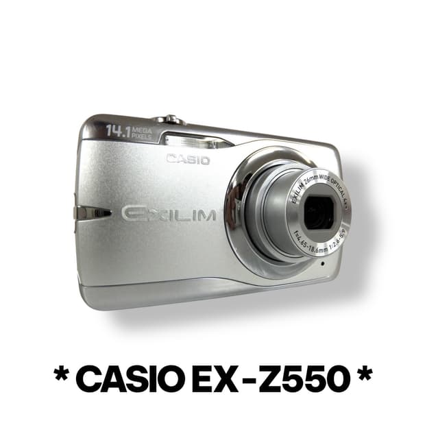 빈티지카메라 카시오 엑슬림 CASIO Z500 실버