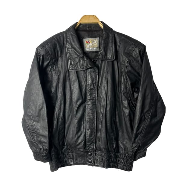 [JPN] 빈티지 재팬 카우스킨 봄버자켓