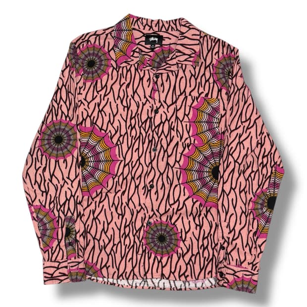 Stussy 스파이더 웹 플란넬 셔츠