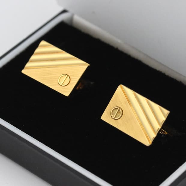 던힐 A-등급 남자 명품 커프스 빈티지