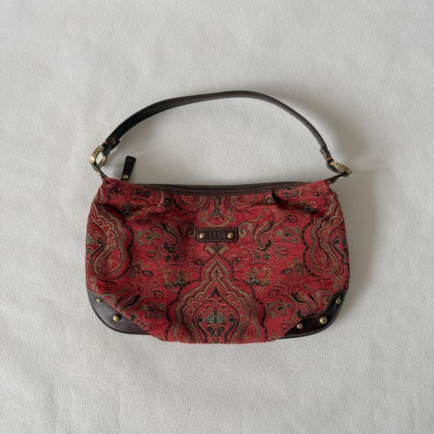 닥스(DAKS) 페이즐리 숄더백