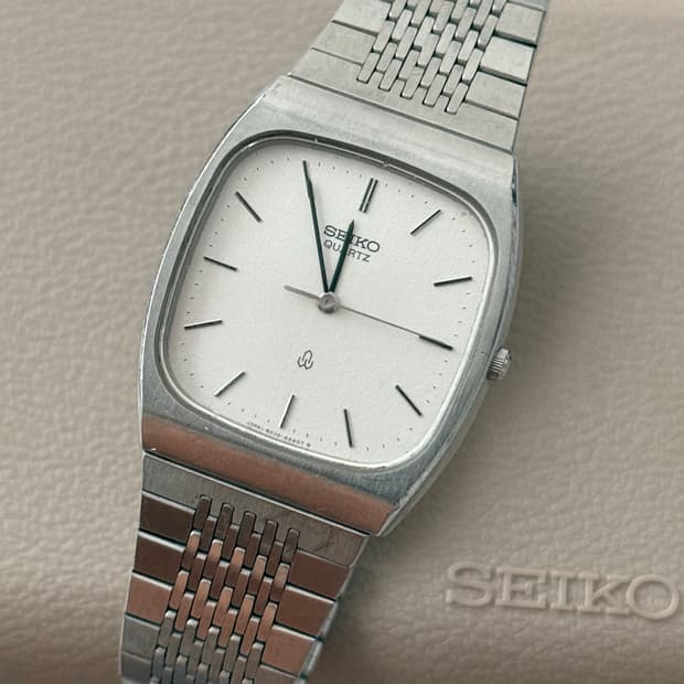 Seiko 세이코 쿼츠 스퀘어 1981