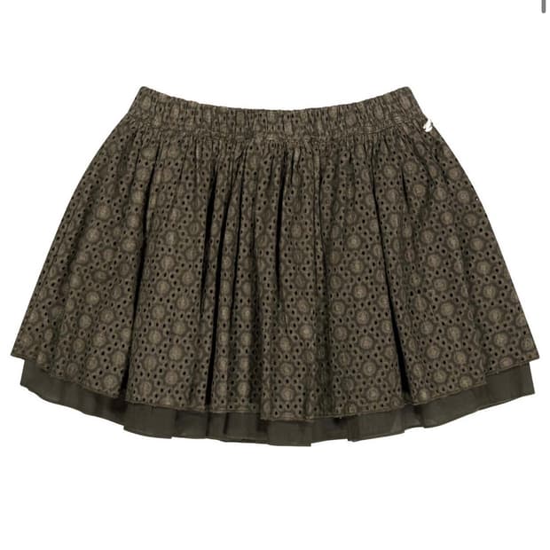 새상품) 코이세이오 펀칭 스커트 PUNCHING SKIRT BROWN