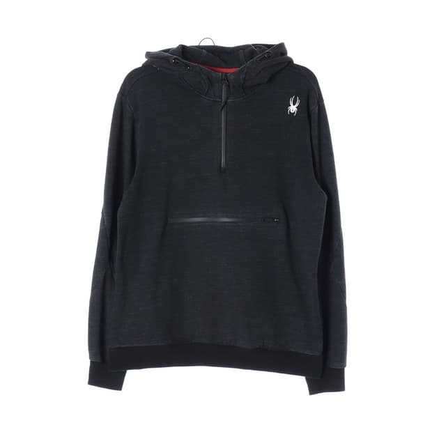 스파이더 반집업 후드티 XL