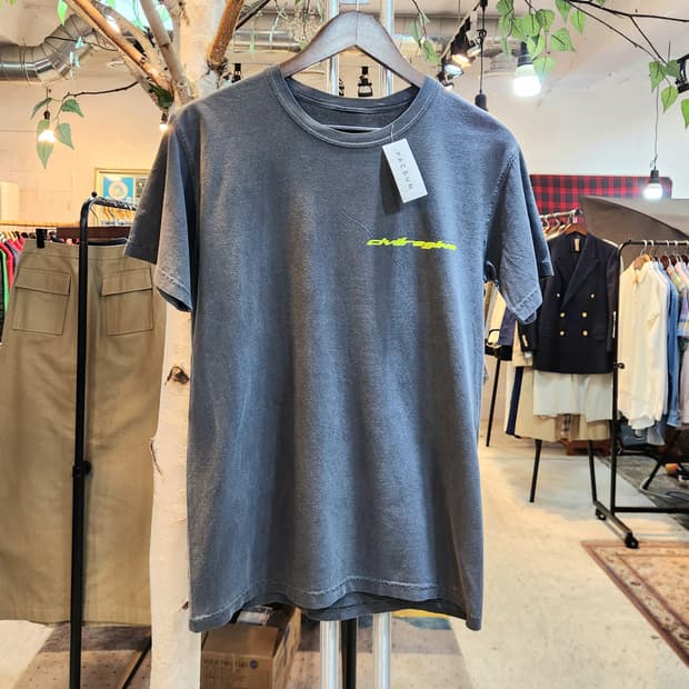 pacsun 미국판 챠콜 워싱 반팔티  미사용품