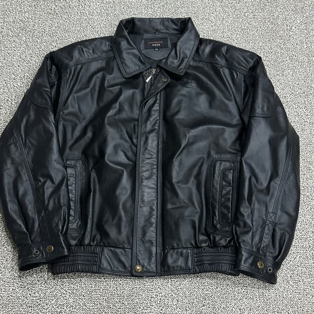 한양모피 가죽 블루종 105