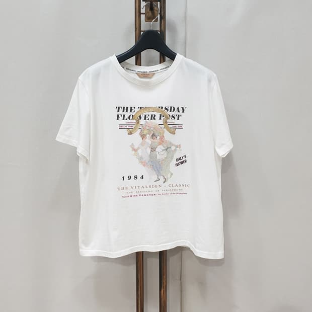 VITALSIGN 바이탈사인 티셔츠 S