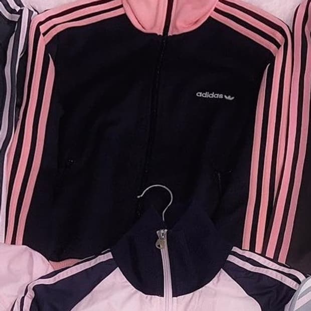 검핑 아디다스 져지 빈티지