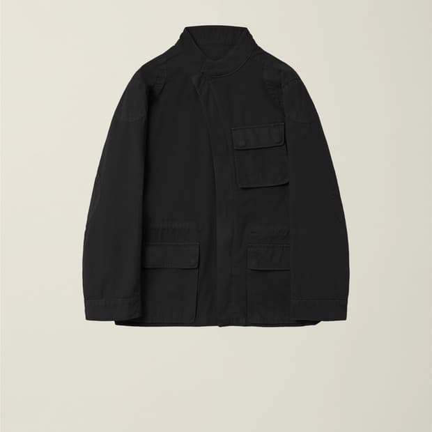 (구매) 누마레 커브드 헌팅 자켓 블랙  L 구매합니다.