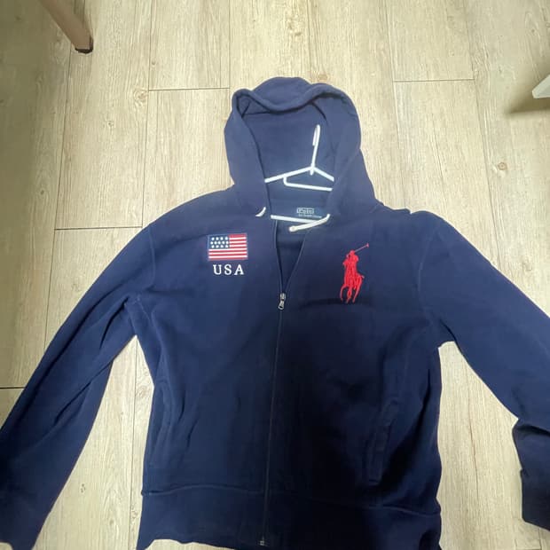 폴로 빅포니 후드집업
