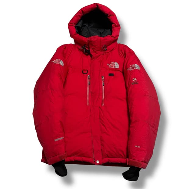 The North Face 히말라야 800 레드 필파워 다운 패딩
