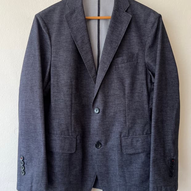 헨리코튼 남성 보카시네이비 간절기자켓