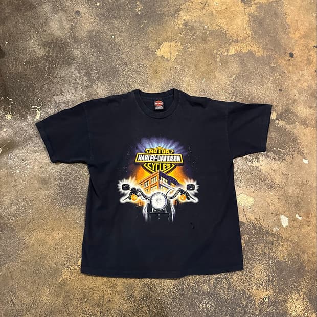 빈티지 90s 할리데이비슨 티셔츠 