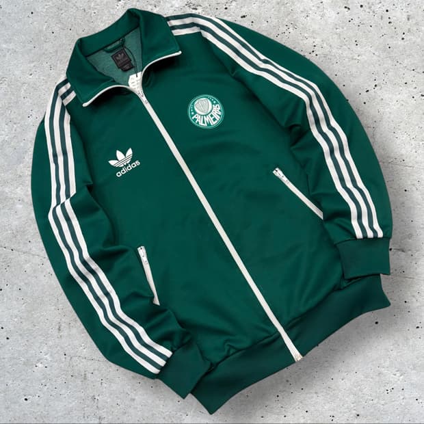 [90] 08s 아디다스 팔메이라스 트랙 자켓 져지 그린 D90