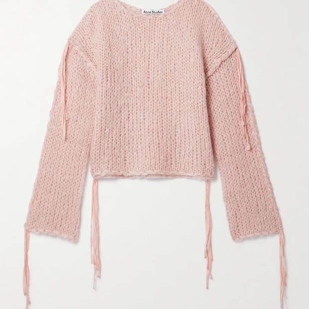 Acne studio 24FW drop shoulder sweater