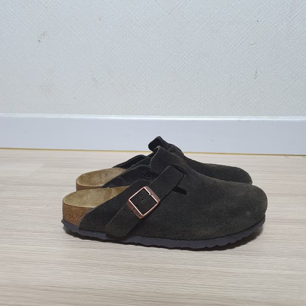 버켄스탁 보스턴 스웨이드 모카 240