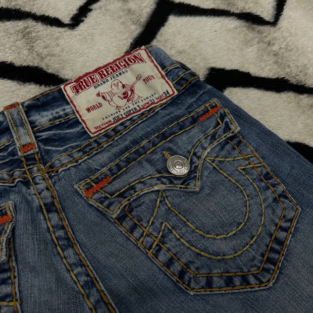 [31[트루릴리전 Joy 슈퍼티 부츠컷