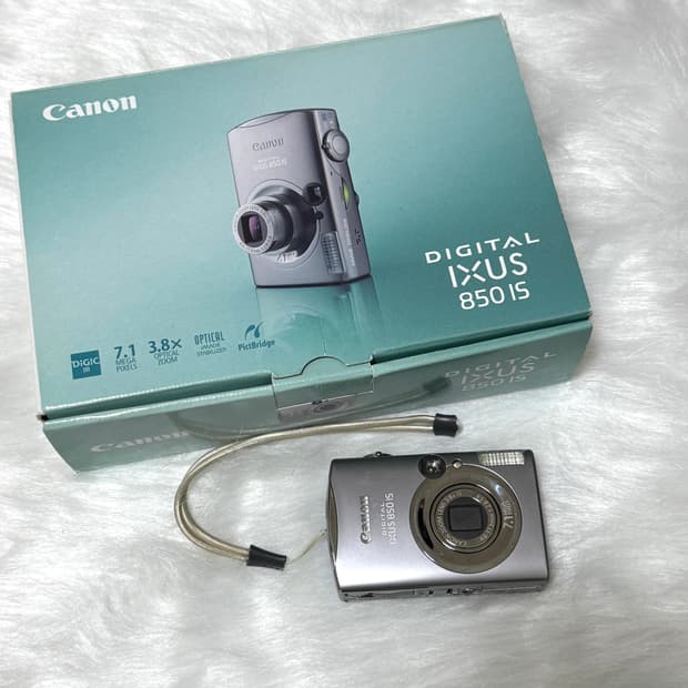 *박스풀구성, 미품*  캐논 익서스 850 is 디카
