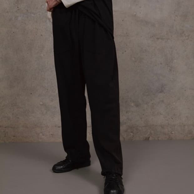 본로우 페이드 코튼 저지 팬츠 2사이즈 새상품