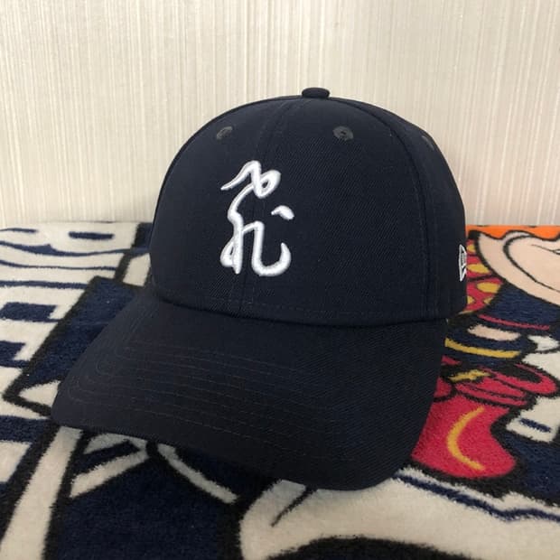 뉴에라X듀스김성재 콜라보 네이비볼캡/모자