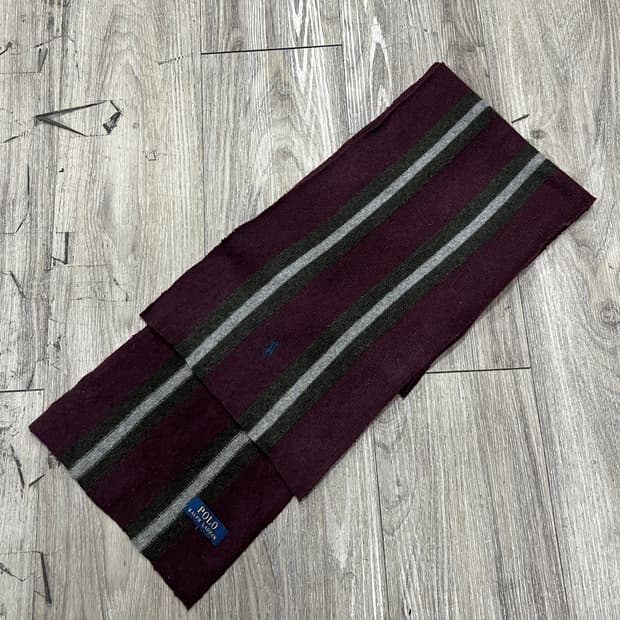 Polo Ralph Lauren 폴로 랄프로렌 버건디 머플러
