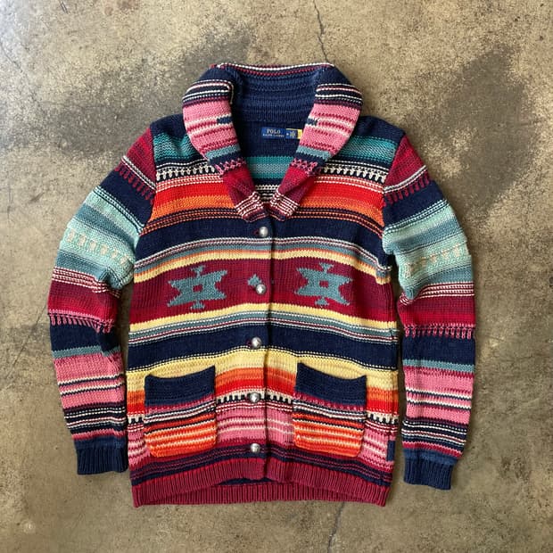 Polo Western Navajo Cardigan 폴로 나바호 가디건