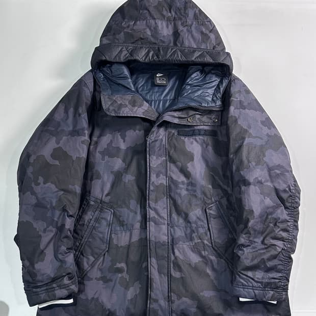 나이키 카모 야상 필 파카  