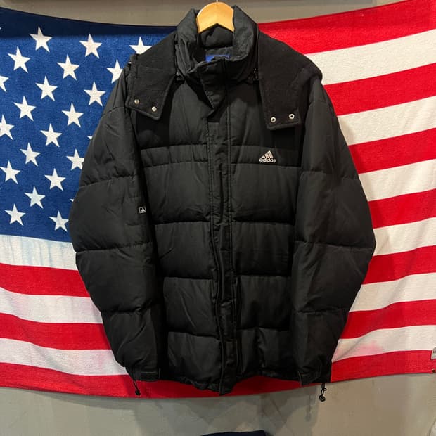 아디다스 풀오버 패딩