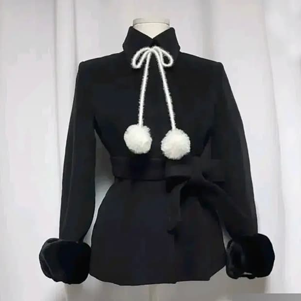 세실맥비 폼폼이 코트 자켓 페이크퍼달천깔히메갸루대대장stc베이비베어일브