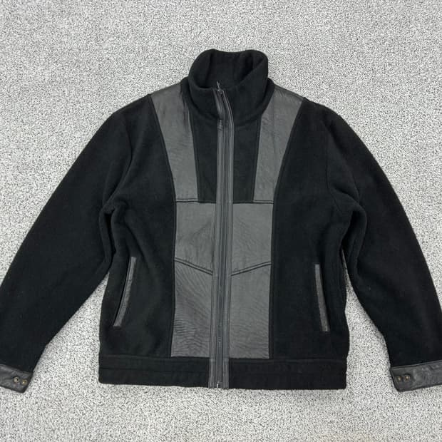 램스킨 플리스 블루종자켓